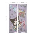 thumbnail image 2 of KUROMI Door Curtain Cartoon Anime Blackout Curtains 86x143cm, 2 of 6