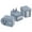 Gray, variant on Cable Matters 3 Pack Grounded Outlet with ON Off Switch, Single Outlet with Switch