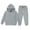 AB37 Grey, variant on Tisuna Halloween Hoodies Outfit Set For Girls Cozy Ghost Print Long Sleeve Hooded Tops And Pants 2 Pieces Halloween Theme Party Clothes Set For Age 2-13 Years