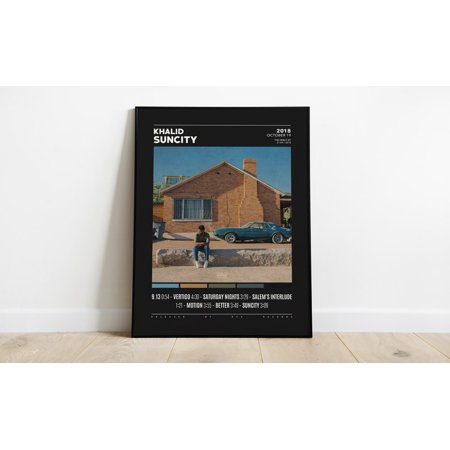 POSTER Khalid Poster / Suncity Poster / American Teen / Album Cover Poster Poster Print Wall Art, Poster, Home Decor, Khalid, Suncity-UNFRAMED
