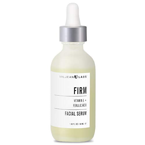 Valjean Labs Facial Serum, Firm Vitamin E + Ferulic Acid Helps to