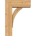 thumbnail image 3 of Ekena Millwork 7 1/2"W x 20"D x 28"H Thorton Block Smooth Bracket w/ Offset Brace, Western Red Cedar, 3 of 25