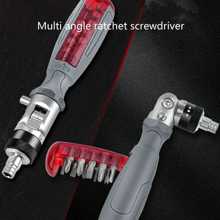 10 in 1 MultiAngle Ratchet Screwdriver