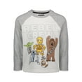 thumbnail image 4 of Star Wars Big Boys 2 Pack Long Sleeve T-Shirts Toddler to Big Kid, 4 of 5