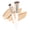 Cream, variant on Makeup Brushes DPOLLA Pro Foundation Brush and Flawless Concealer Brush Perfect for Any Look Premium Luxe Hair Contour Brush Perfect for Blending Liquid,Buffing,Cream,Sculpting,Mineral Makeup