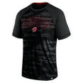thumbnail image 2 of Men's Fanatics Black Wisconsin Badgers Arch Outline Raglan T-Shirt, 2 of 3