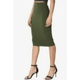 thumbnail image 3 of Sexy Pencil Skirt Women 2023  Elastic High Waist Office Lady Bodycon skirts women, 3 of 5