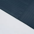 thumbnail image 5 of Mainstays Super Soft Brushed Microfiber Bed Sheet Set, Navy Blue Embossed Stripe, Twin-XL, 3 Piece, 5 of 13