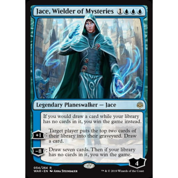 Magic the Gathering - War of the Spark - Jace, Wielder of Mysteries Near Mint