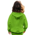 thumbnail image 4 of Moonsky Sudadera con capucha y cordón HUNTRX, estampado de grupo de chicas coreanas, jersey corto, suave y cómodo, top de manga larga para primavera y otoño. Verde 130, 4 of 5