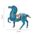 thumbnail image 3 of Estatuil de caballo de resina Estatua de resina coleccionable Estante de Para caminar Sunnimix Escultura de estatuilla de caballo, 3 of 7