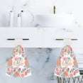 thumbnail image 6 of Hanging Towels 2 Pcs, Dish Towels Happy Easter Cute Bunnies Eggs Absorbent Hand Towels with Hanging Loop Washcloth for Bathroom Kitchen, 6 of 6