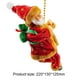 thumbnail image 3 of Muñeco De Papá Noel Muñeca de escalera de escalada de Navidad eléctrica reutilizable para niños regalo de Navidad (rojo), 3 of 7