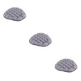 thumbnail image 1 of Sonducket Cojín de asiento 3D para bicicletas de motocicleta, alivio de presión universal para Cruiser Grey Type1, 1 of 6