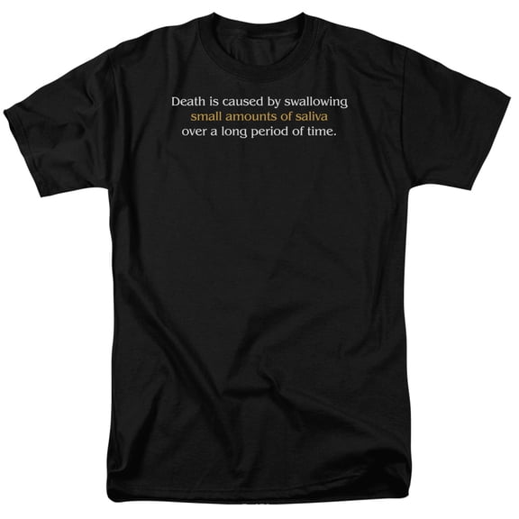 - Death Caused By Saliva - Short Sleeve Shirt - XXXXX-Large