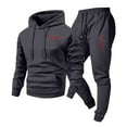 thumbnail image 5 of Ceisia Men's Loose Fit Heart & Love Print Hooded Sweatshirt & Jogger Set - Warm Stretch Casual Two-Piece Tracksuit Gifts, 5 of 5