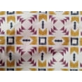 thumbnail image 4 of oneOone Cotton Poplin Fabric Geometric Ikat Print Fabric By Yard 56 Inch Wide, 4 of 4