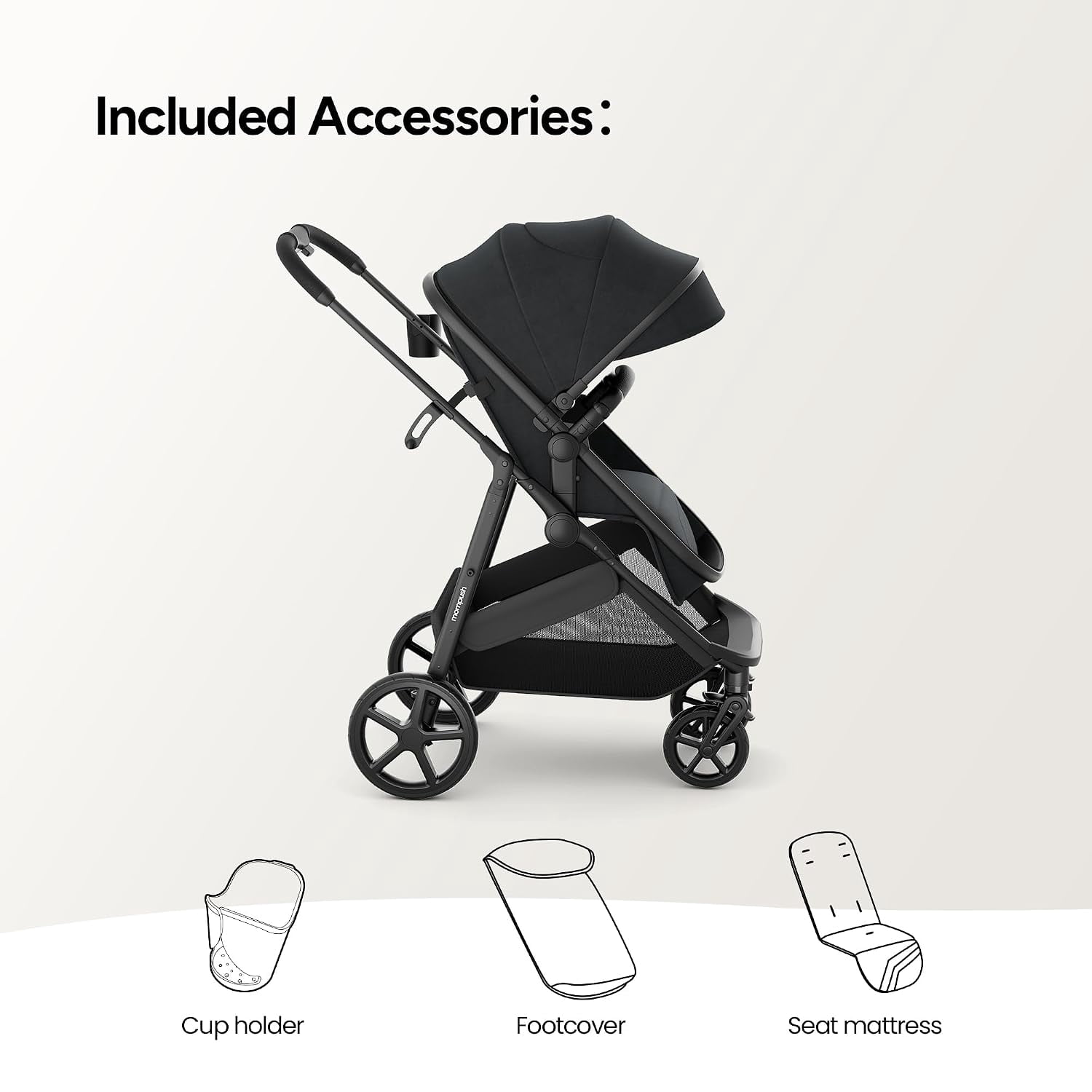 nuna stroller 2 seats Nuna® 2in1 Mixx™ Next Thunder – Evitas The DEMI next is Size:17ft - 500 complimentary-install Bugaboo Comfort wheeled board
