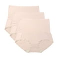 thumbnail image 2 of HVOBTTY High Waisted Soft Underwear for Women, Underwear Women Pack, Solid Color Underwear for Women Cinched Lifted Buttockscotton Comfortable High-end Triangular Shorts Head Khaki, XL, 2 of 3