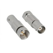Kentek F-type coax coaxial male to BNC female M/F adapter connector plug jack