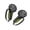 Black green, variant on Game Controller Silicone Grips Shells Comfortable Feel Perfectly Molded For 3S Handle Covers