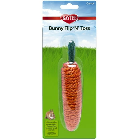 Bunny Flip N Toss Toy (SUPER PET 452397 Bunny Flip N Toss Carrot toy for pets, Super PET 452397 bunny Flip N toss carrot toy for pets By)