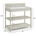 thumbnail image 6 of Suite Bebe Barnside Farmhouse Wood Changing Table in Washed Gray, 6 of 9