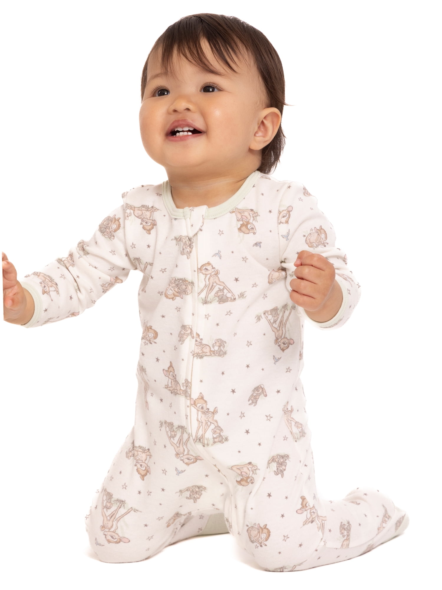Disney Baby Wishes and Dreams Character Infant Baby Footed Sleep N Play, Sizes Preemie-6/9 Months