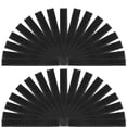 thumbnail image 2 of 50pcs Makeup Brush Mesh Cover Cosmetic Brush Protector Net Sleeve Guards (Black), 2 of 7