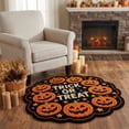 thumbnail image 4 of Orangide Halloween Door Mat Indoor Outdoor Welcome Rug with Ghost and Spiders Non-slip Entryway Mat for Front Porch Patio Home Fall Decoration, 4 of 7