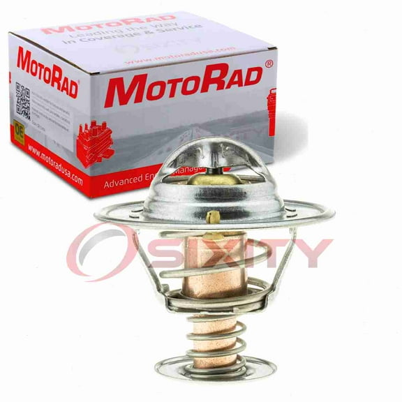 MotoRad Engine Coolant Thermostat compatible with Lincoln Town Car 2003-2010