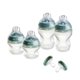 thumbnail image 1 of Set de Biberones y Chupetes de Silicona Tommee Tippee Natural Start Azul con Auto-esterilización par, 1 of 9
