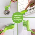 thumbnail image 4 of SHENMO 5 Pcs Tile Grout Brush Kit Window Cleaning Grouts In Bathroom Kitchen And Household Removes Mildew Surfacely, 4 of 5