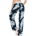 thumbnail image 3 of FREEAMG Festive Holiday Pajama Pants for Women Comfy Sleepwear Pants Pjs, 3 of 5