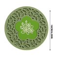 thumbnail image 3 of Fiudx Almohadilla Aislante para Cocina, Resistente a Altas Temperaturas, Diseño Antideslizante, Suave y Fácil de Limpiar, Multiusos, Ideal para Decoración Del Hogar y El Comedor, Tamaño 16,5 X 16,5 C, 3 of 5