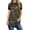 Camouflage 2, variant on Women Camouflage Printed Colorblock Round Neck Long Sleeve Tunic Top