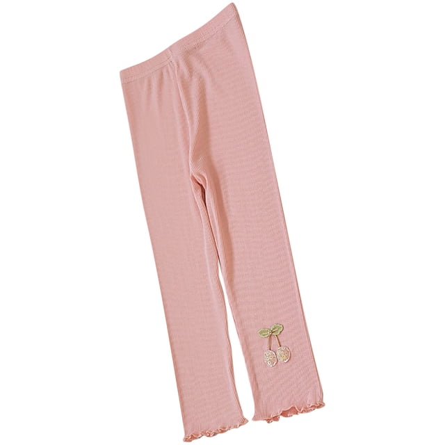 Odeerbi 2-10 Años Niñas Mallas Elásticas de Modal Pantalón Cintura Media Pantimedias