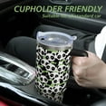 thumbnail image 6 of Panda Gifts 40 Oz Tumbler with Handle and Lid Straw, Cute Panda Bear Stainless Steel Double Walled Vacuum Insulated Cup, Animal Lover Birthday Gifts for Women Men, 6 of 6