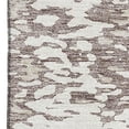 thumbnail image 3 of HomeRoots 675474 10 x 14 ft. Taupe & Ivory Abstract Transitional Washable Machine Made Rectangle Area Rug with UV Protection, 3 of 9