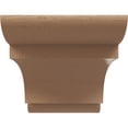 thumbnail image 2 of 9"W x 18"D x 9"H Wide New Brighton Rough Cedar Woodgrain TimberThane Corbel, Primed Tan, 2 of 6