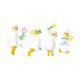 thumbnail image 4 of 4 Mini Figuras Pequeños Adornos Divertidos Figuras Dibujos Animados para Decorar el Tablero del Coche, Armario, Coche, Oficina, Estantería, 4 of 9