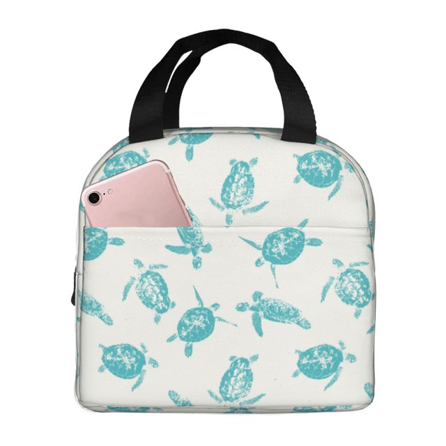 Disketp Turtle for Insulated Lunch Bag for Women and Men, Perfect for Work, Hiking, Picnic