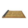 thumbnail image 2 of Ahgly Company Indoor Rectangle Abstract Brown Modern Area Rugs, 2' x 4', 2 of 4