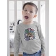 thumbnail image 2 of Adorable Animals In Group Long Sleeve Toddler -Image by Shutterstock,  5 Toddler, 2 of 4