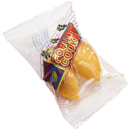 60 PCS Individually Wrapped Fortune Cookies (Best Fortune Cookie Fortunes)