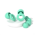 thumbnail image 1 of Noise Cancelling Earplugs - 4 Size Options with Multi-Layer Sound Isolation (Green, Includes Small/Medium/Large/X-Large Ear Tips), 1 of 6