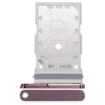 Replacement Dual Sim Card Tray For Samsung Galaxy S22 Ultra 5G (SM-S908W) - Burgundy