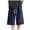 Navy, variant on Ymyiu Men's Shorts Casual Men's Casual Shorts Drawstring Summer Beach Stretch Golf Shorts with Pockets Size L(Khaki, L)