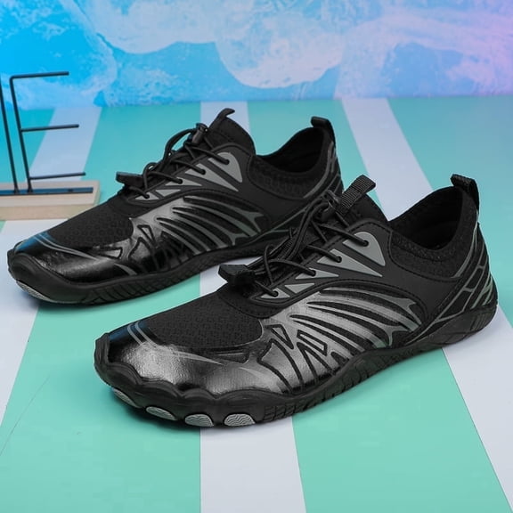 STCYLZFU Quick Dry Couple Water Shoes Men Women Anti-Slip Wading Shoes for Fitness Hiking Beach Swimming Fishing Outdoor Stream Tracing