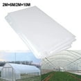 BCLONG Clear Polythene Plastic Sheeting Garden Diy Material Cover For